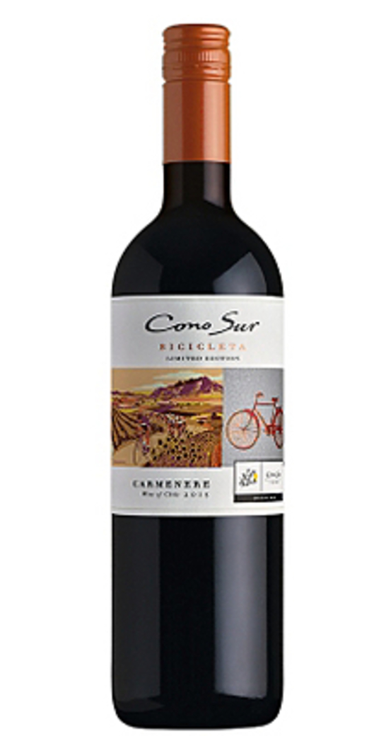 Vino Cono Sur Bicicleta Reserva Carmenere 750cc