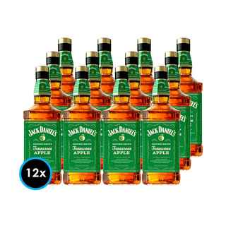 Imagen de CAJA JACK DANIELS APPLE 1 Litro: 12x Whiskey Jack Daniels Apple 1 Litro 35º alc.