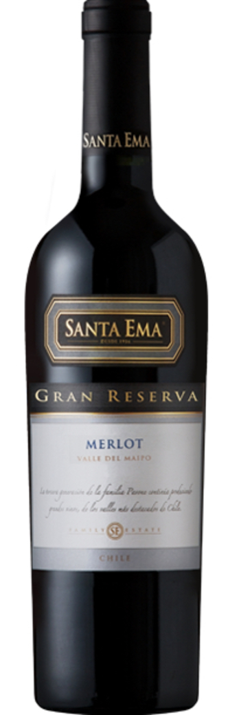 Vino Santa Ema Gran Reserva Merlot 750cc