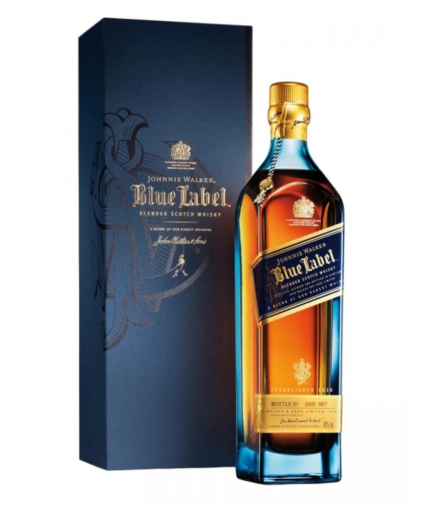 Whisky Johnnie Walker Blue Label 750cc 40º alc.