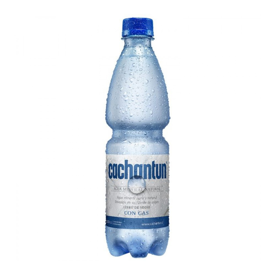 Agua Mineral Cachantun Con Gas 500cc