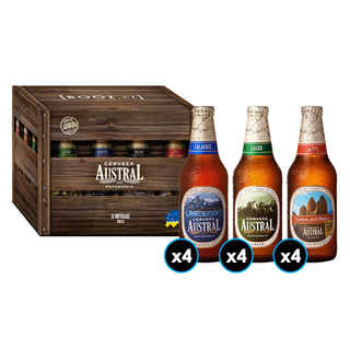 Imagen de KIT AUSTRAL N°2: 12x Variedades Cervezas Austral Favoritas