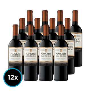 Imagen de CAJA MARQUES (Cabernet): 12x Vino Marques de Casa Concha Cabernet Sauvignon 750cc