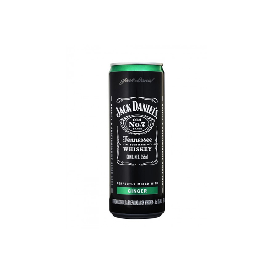 Whiskey Jack Daniel's Lata Ginger 355cc