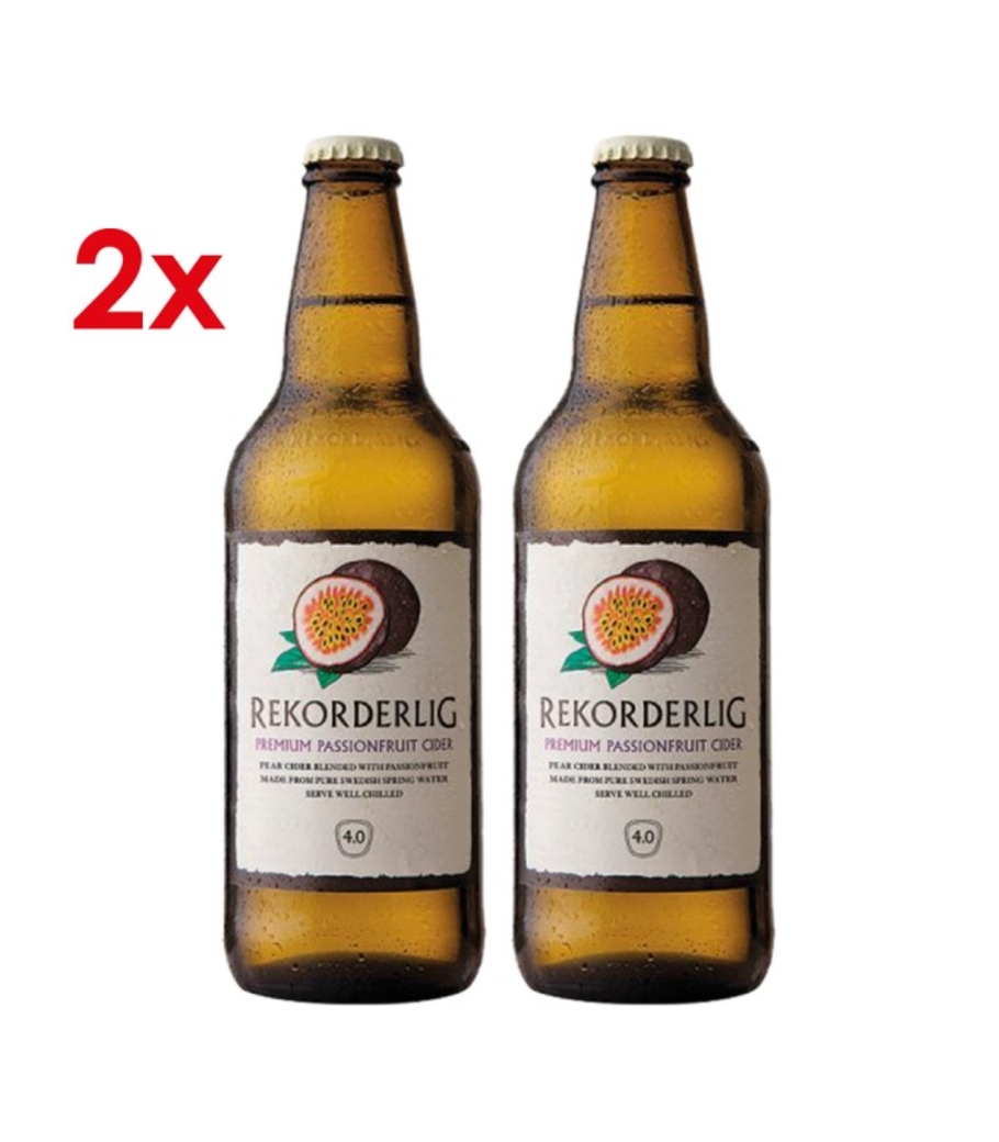 2x Rekorderlig Passionfruit 500cc