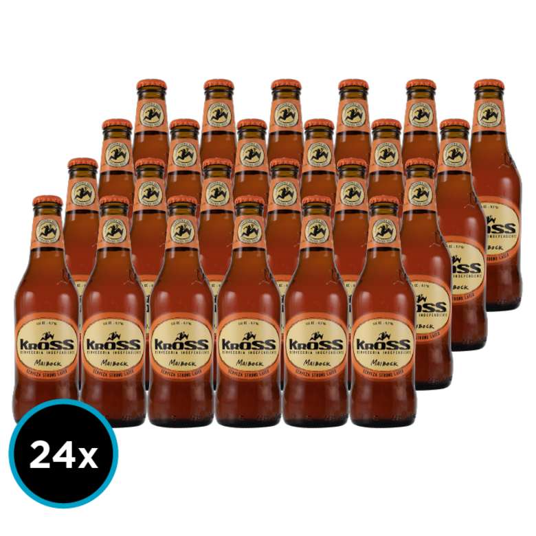 24x Cerveza Kross Maibock en Botellas 330cc