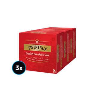Imagen de 3x Té Twinings English Breakfast 50 Bolsitas