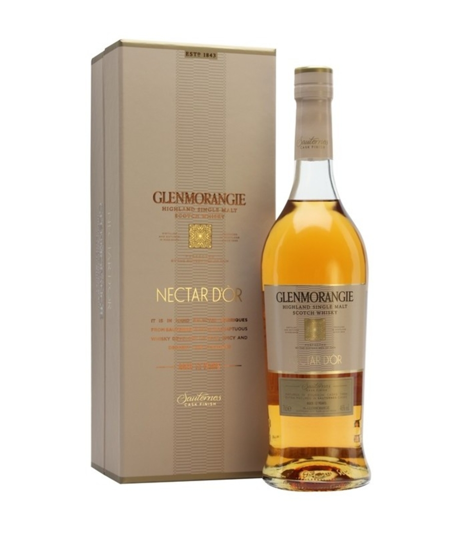 Whisky Glenmorangie Single Malt Nectar D Or 750cc 12 Años 46º alc.