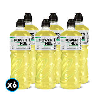 Imagen de 6x Bebida Isotónica Powerade Lima Limón Zero 1.1 Litros