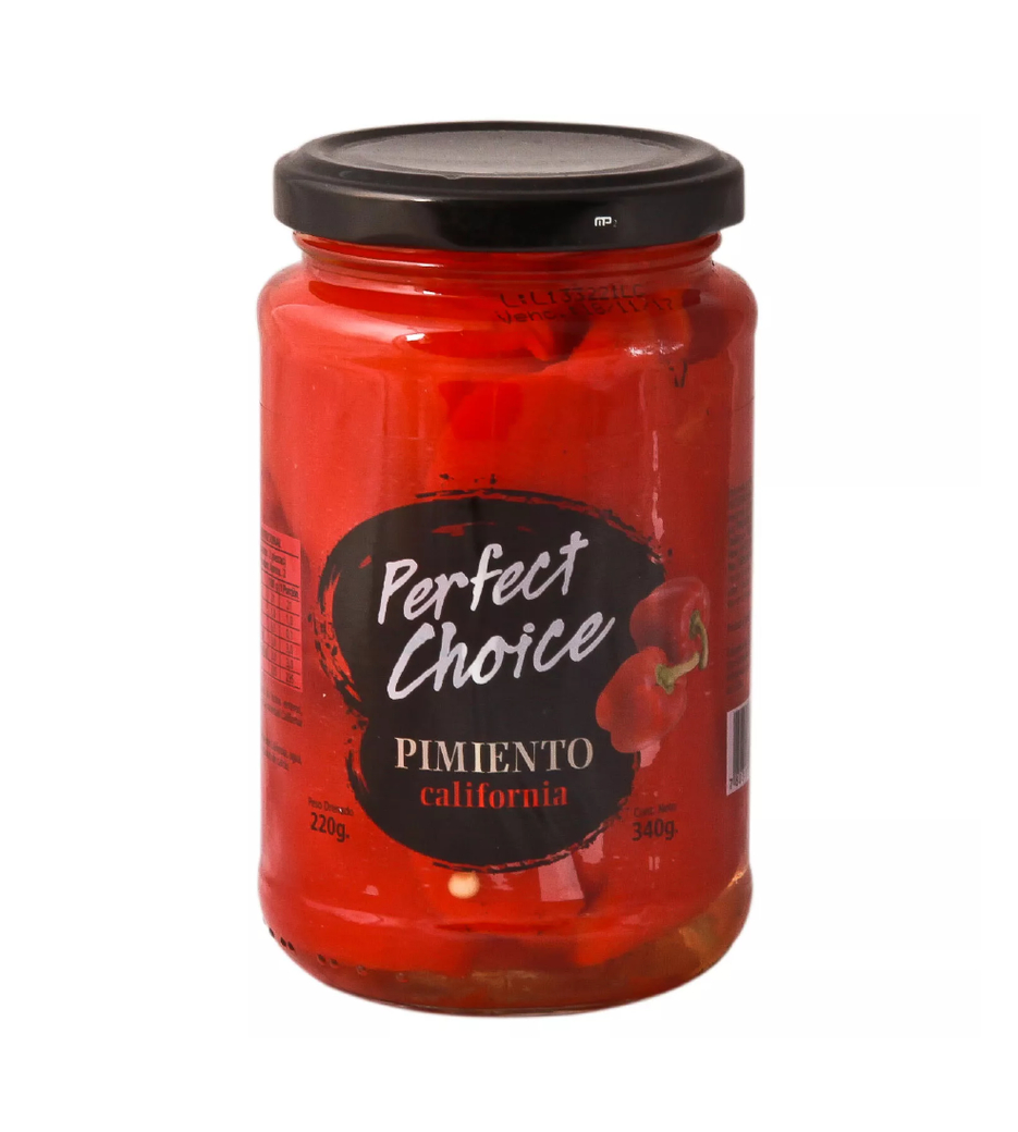 Pimiento California Perfect Choice 340 gramos