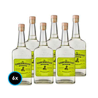 Imagen de CAJA PISCO EL GOBERNADOR RESERVADO: 6x Pisco El Gobernador Reservado 750cc 40º alc.