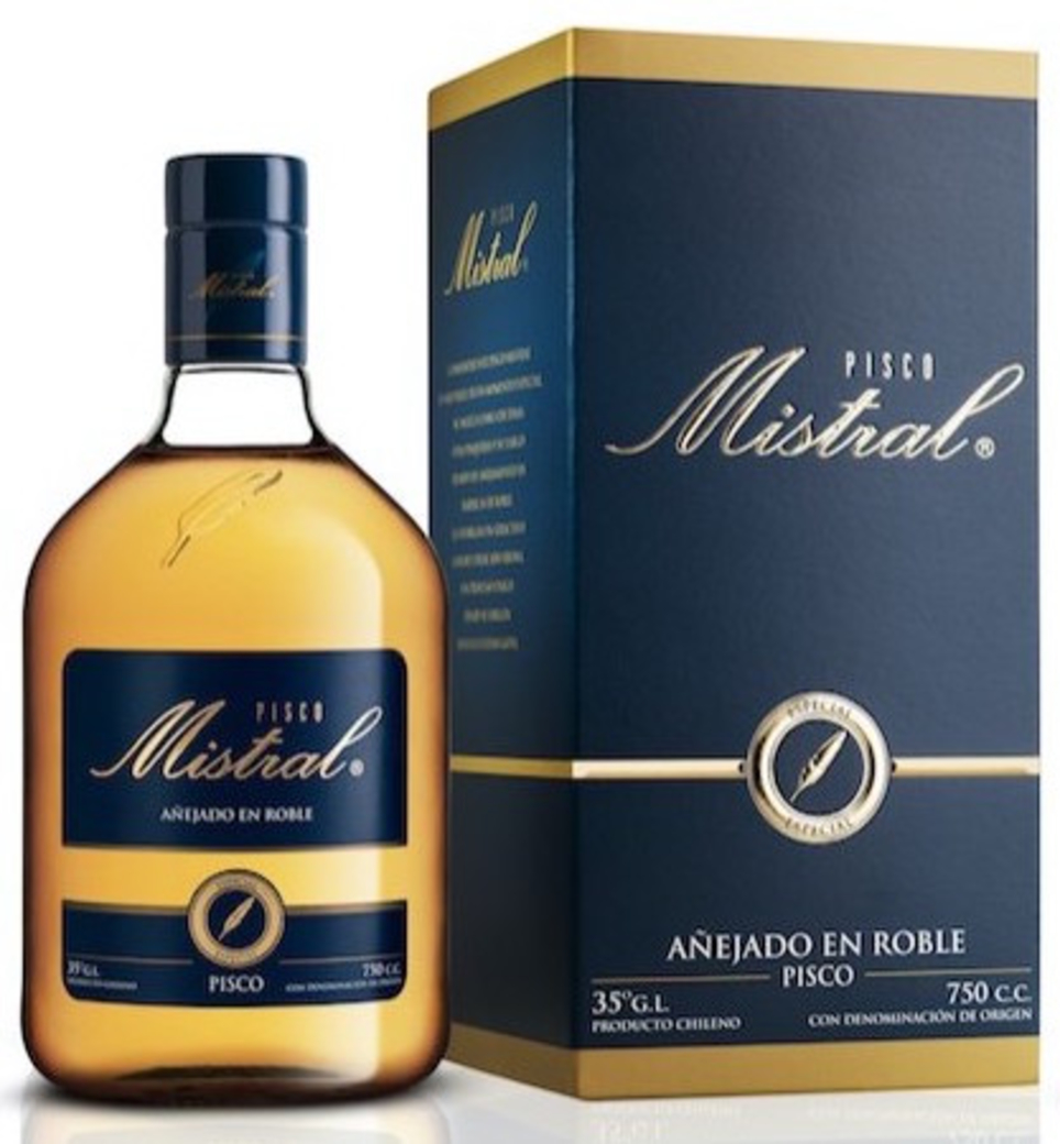 Pisco Mistral Especial 750cc 35º alc.