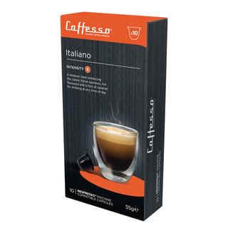 Imagen de Cápsulas de Café Caffesso Italiano Nespresso® Compatible (10 Cápsulas)