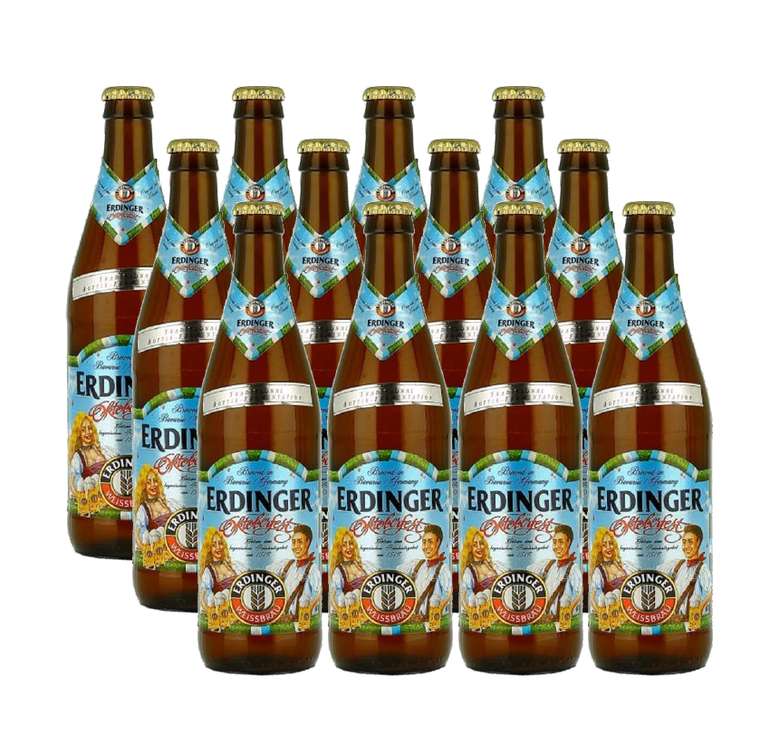 12x Cerveza Erdinger Oktoberfest en Botellas de 500cc