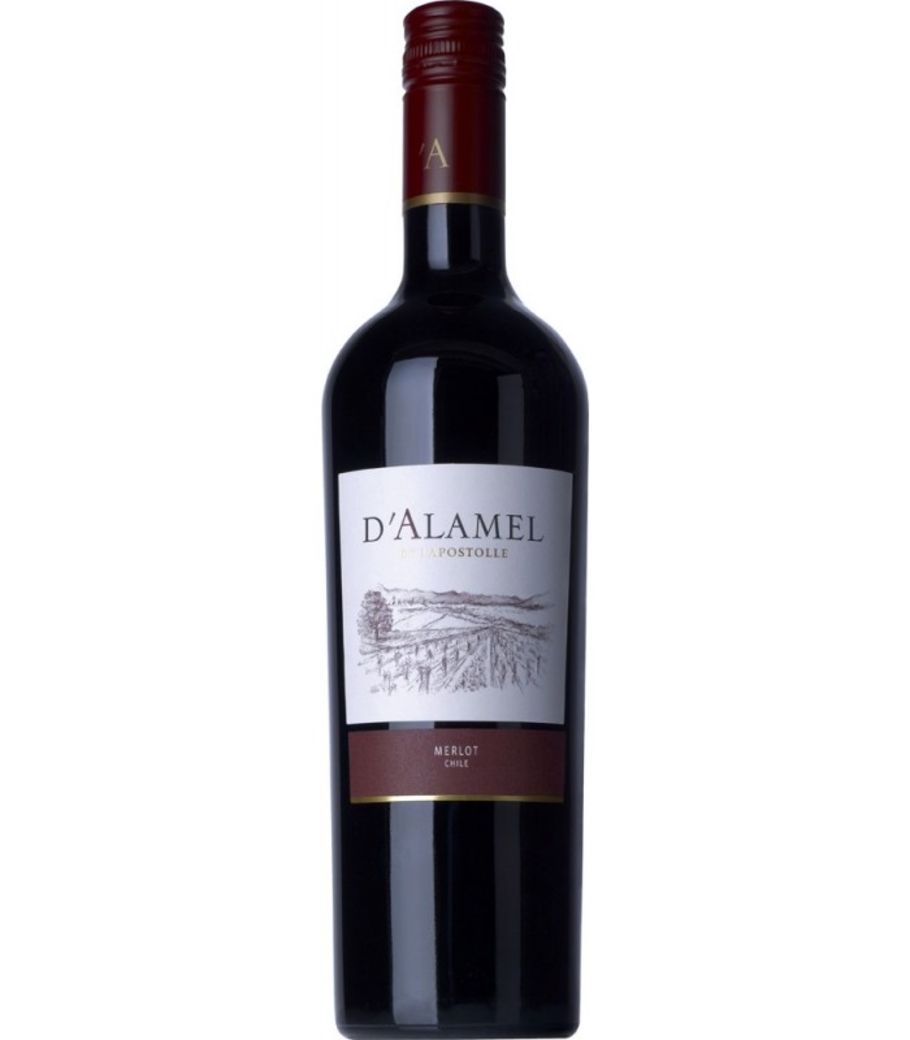 Vino D Alamel Merlot 750cc