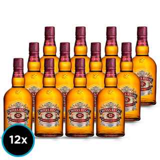 Imagen de CAJA Chivas Regal 12 Años: 12x Whisky Chivas Regal 12 Años 750cc