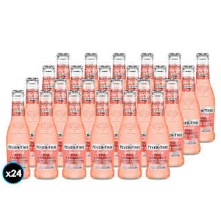 Imagen de 24x Agua Tónica Premium Fever Tree Pink Grapefruit 200cc