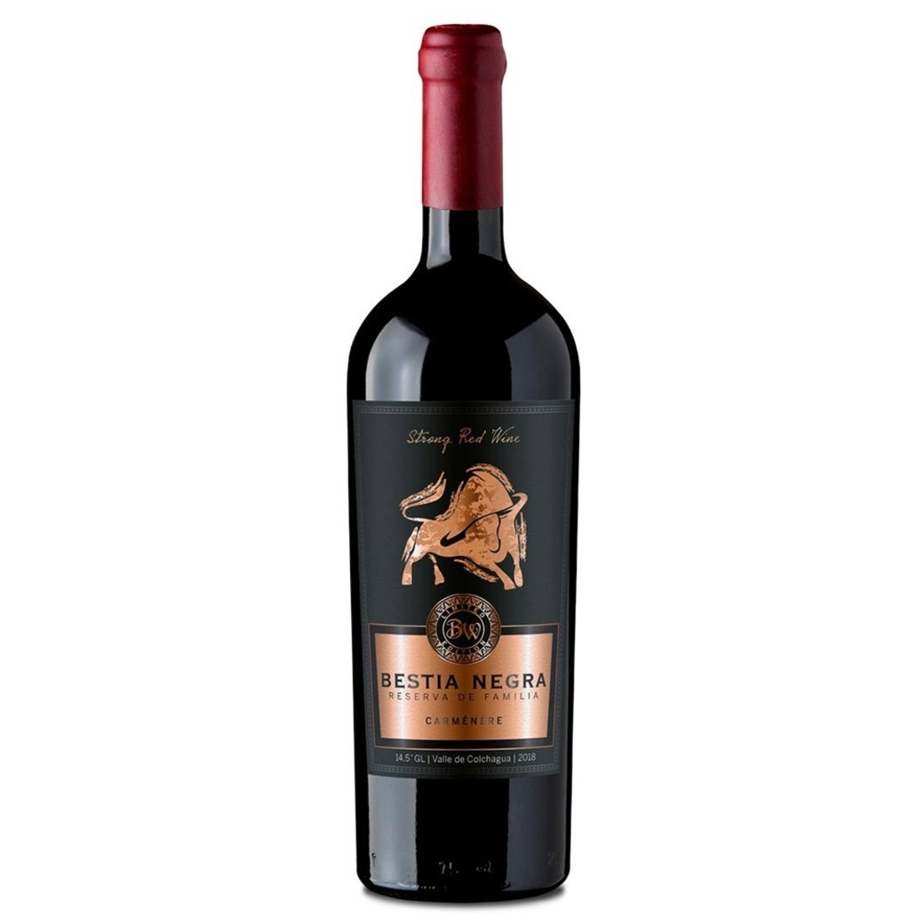Vino Bestia Negra Carmenere 750cc