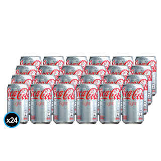 Imagen de 24x Bebida Coca Cola Light Lata 220cc