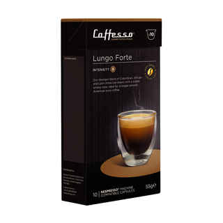 Imagen de Cápsulas de Café Caffesso Lungo Forte Nespresso® Compatible (10 Cápsulas)
