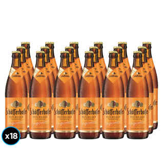 Imagen de 18x Cervezas Schofferhofer Botella Hefe 500cc