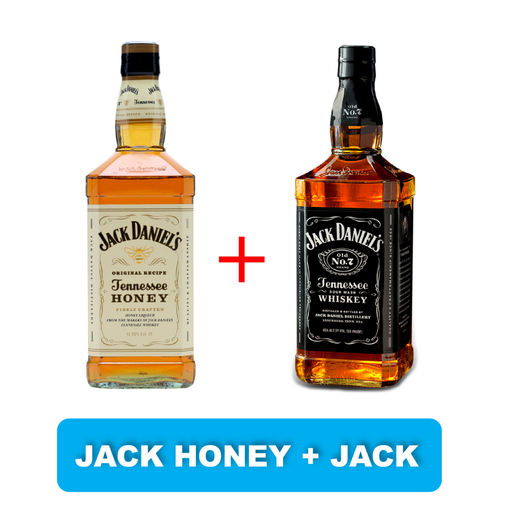 Jack Daniels Honey 750cc + Jack Daniels N7 750cc