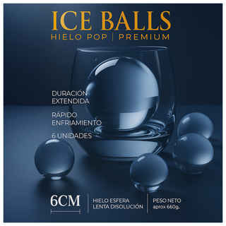 Imagen de Hielo Ice Balls Diámetro 6 cm (6 unidades)