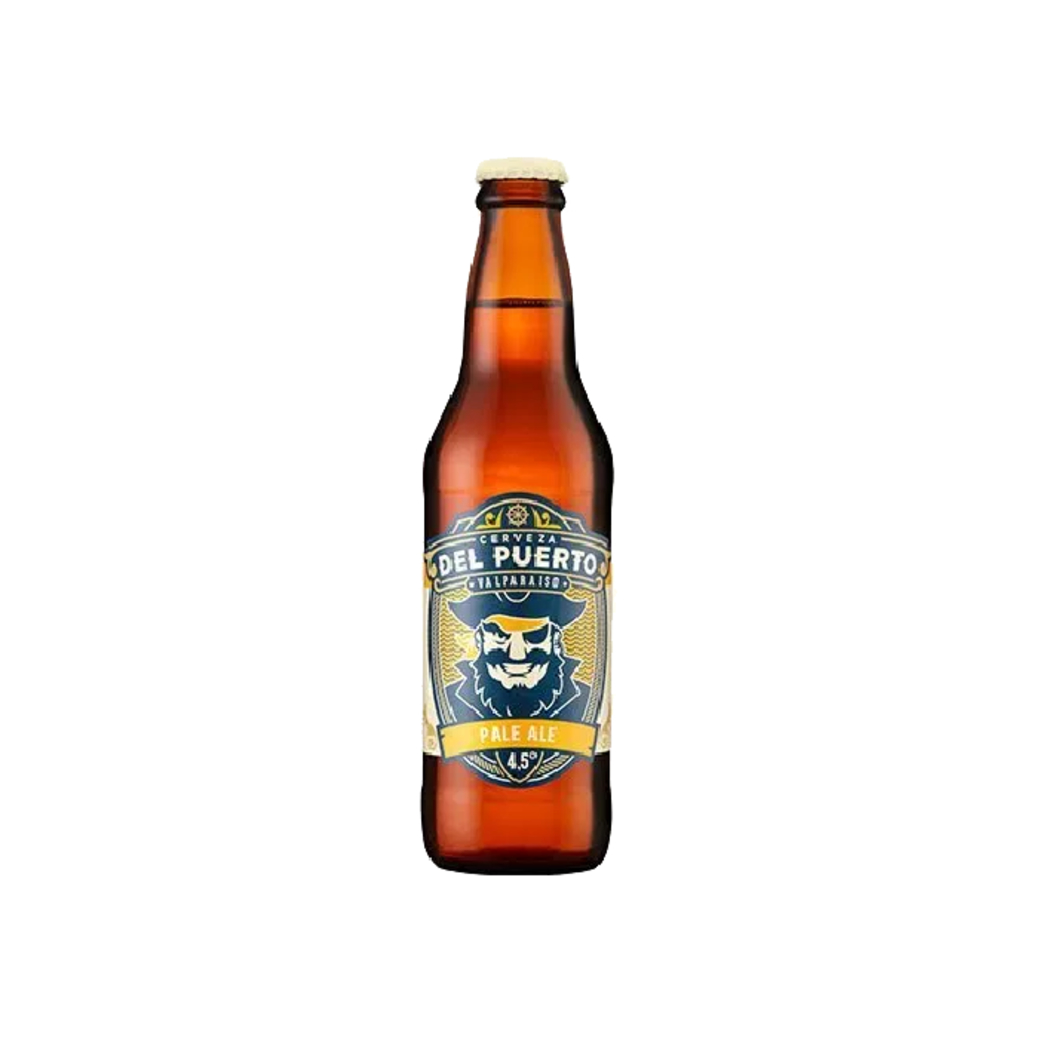 Cerveza Del Puerto Pale Ale en Botella 330cc
