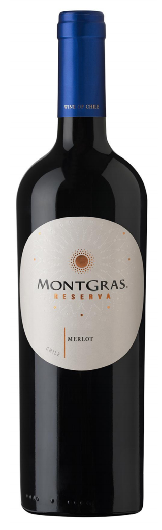 Vino Montgras Reserva Merlot 750cc