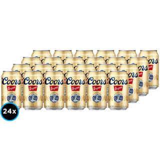 Imagen de 24x Cervezas Coors en Lata 350cc