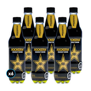 Imagen de 6x Bebida Energética Rockstar 500cc