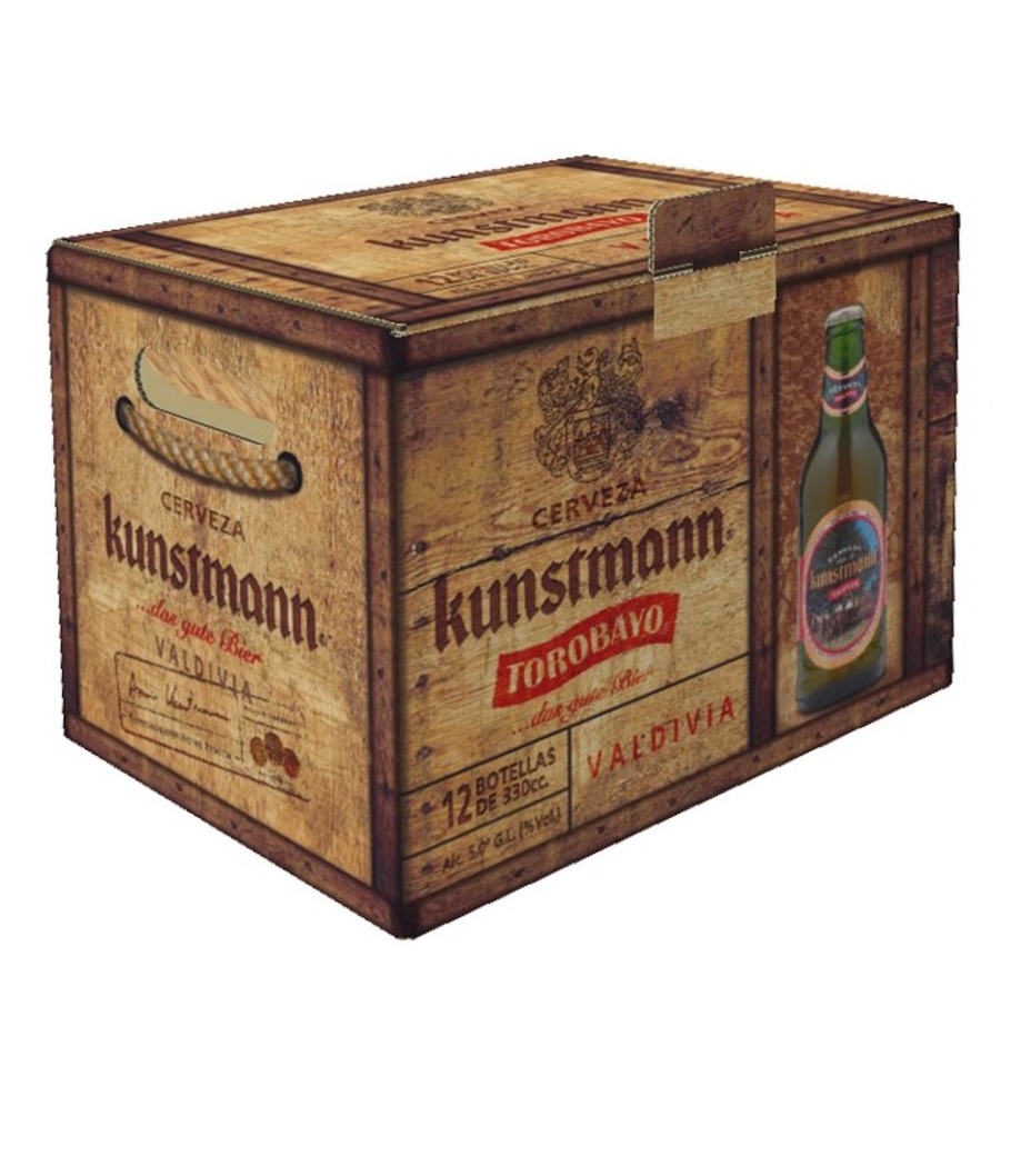 12x Cerveza Kunstmann Torobayo Botella 330cc