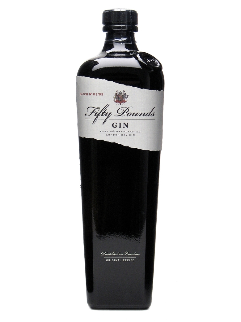 Gin Fifty Pounds London Dry (13 Botanicos) 700cc 43,5º alc.