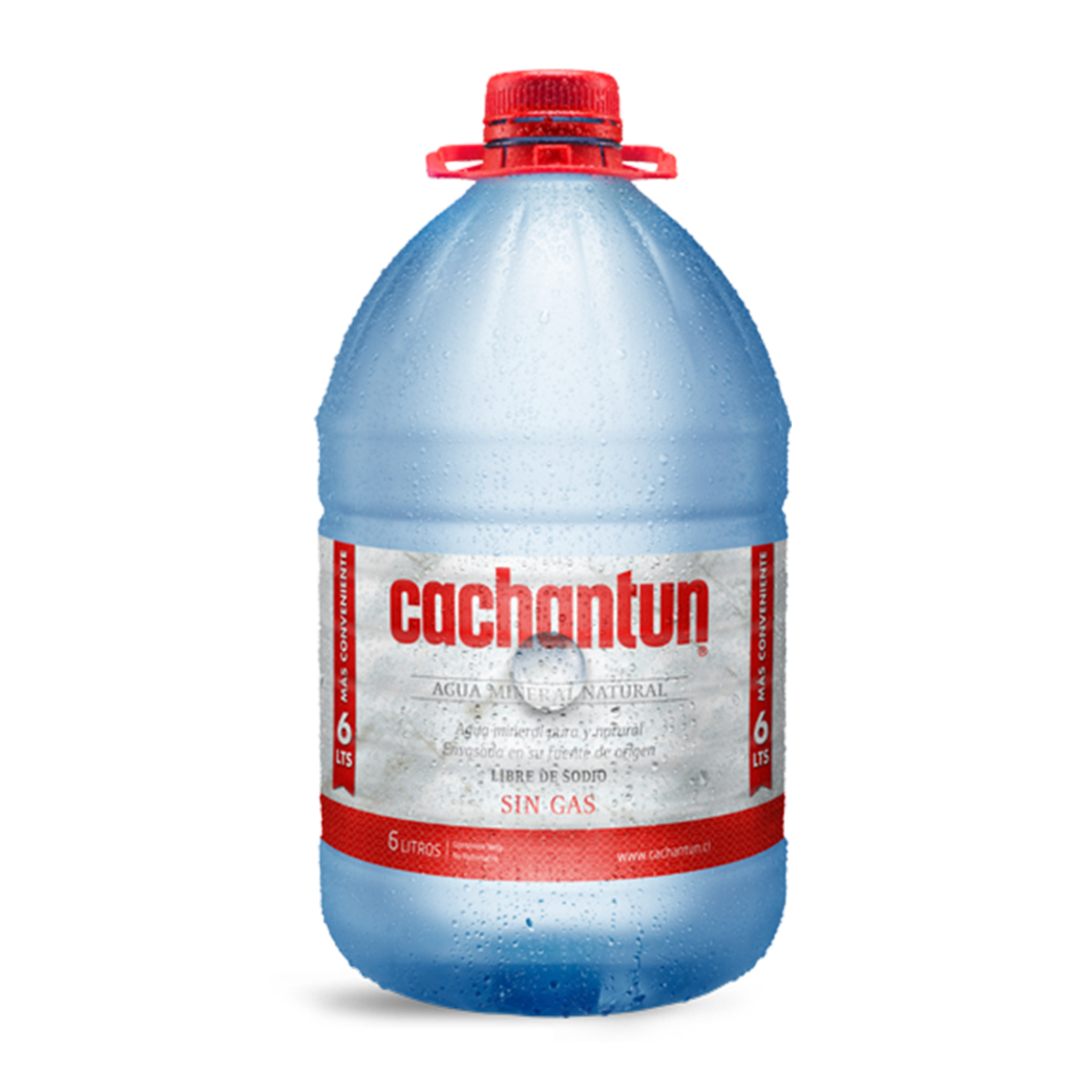 Agua Cachantun Sin Gas Bidon 6lt