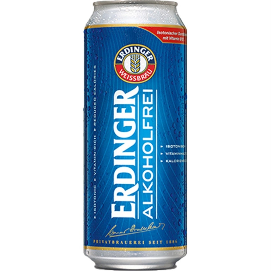 Cerveza Erdinger Sin Alcohol Lata 500cc