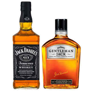 Imagen de Pack Jack and Gentleman´s: Whiskey Gentleman Jack Daniels 750cc 40º alc. + Whiskey Jack Daniels Old N7 750cc 40º alc.