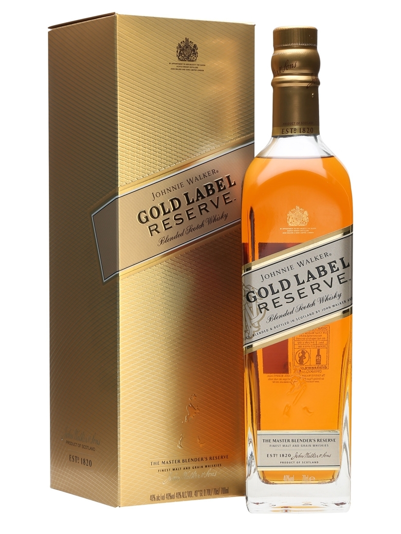 Whisky Johnnie Walker Gold Reserve 750cc 40º alc.
