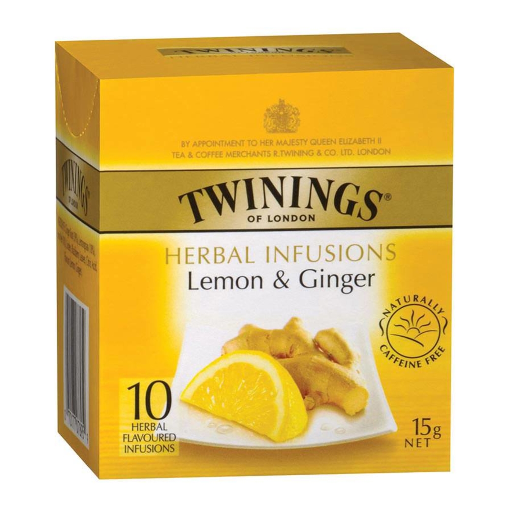 Te Twinings Limón y Jengibre 10 Bolsitas