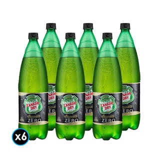Imagen de 6x Bebida Canada Dry Ginger Ale Zero 1,5 Lts