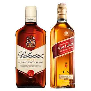 Imagen de PACK BALLANTINES JOHNNIE WALKER: Whisky Ballantines Finest 750cc 40º alc. + Whisky Johnnie Walker Red Label 750cc 40º alc.