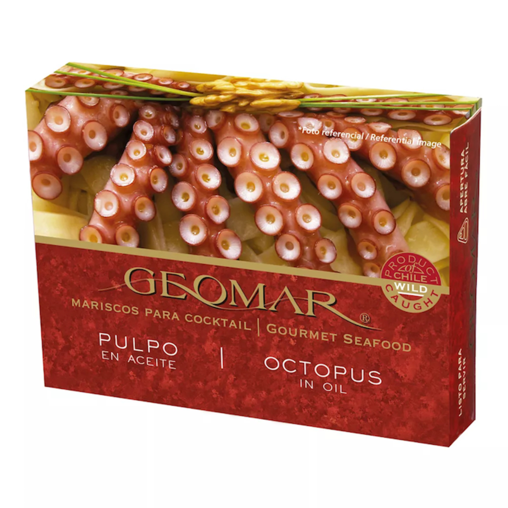 Pulpo en Aceite Geomar 50 gramos