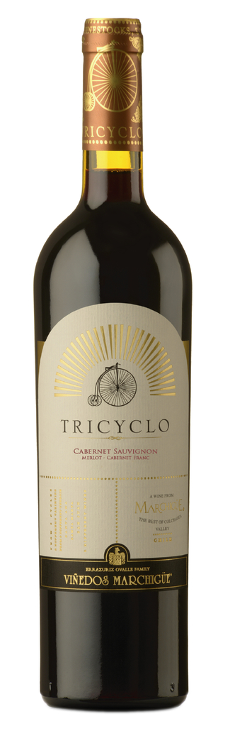 Vino Tricyclo (Cabernet Sauvignon - Merlot - Cabernet Franc) 750cc