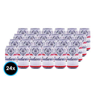 Imagen de 24x Cervezas Budweiser en Lata 354cc 