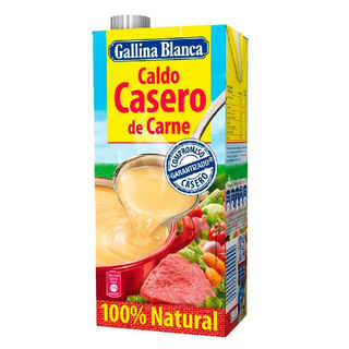 Imagen de Caldo Gallina Blanca Casero de Carne 1 Litro