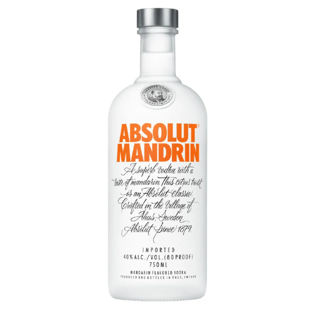 Vodka Absolut Mandrin 750cc 40º alc.