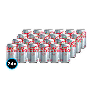 Imagen de 24x Bebida Coca Cola Light en Lata 350cc