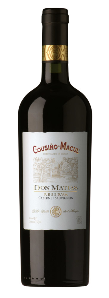 Vino Cousiño Don Matias Reserva Cabernet Sauvignon 750cc