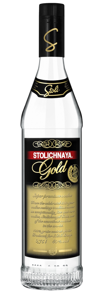 Vodka Stolichnaya Gold 750cc