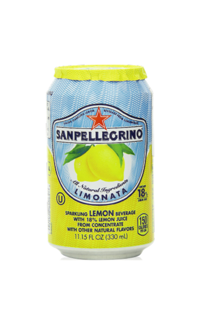 Agua San Pellegrino Limonata Lata 330cc