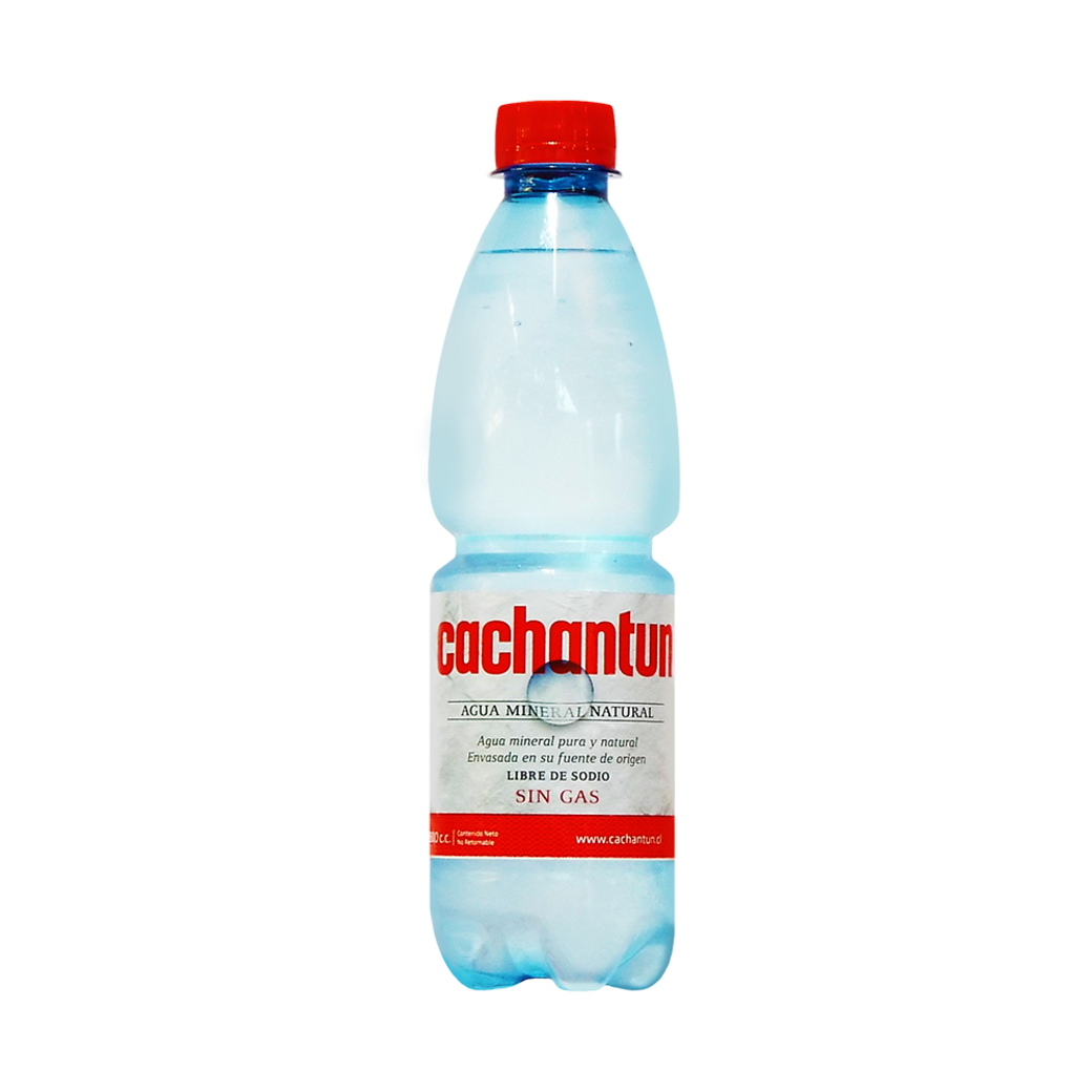 Agua Mineral Cachantun Sin Gas 500cc